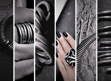 Nakit iz industrijskega aluminija za urbane bojevnice