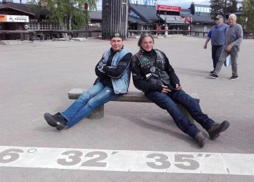 Nordkapp z mopedom? Mala mal’ca!