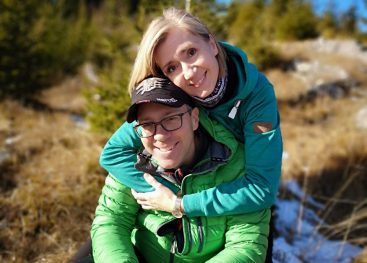 Na prvo mesto sem si drznila postaviti sebe