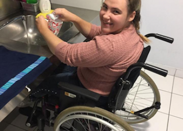 Cerebralna paraliza in jaz sva najboljši tim