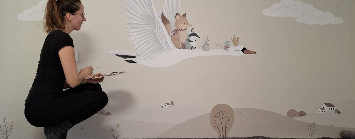 Stene, ki rastejo z otroki: Sofijina čarovnija domišljije