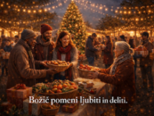 Božič pomeni ljubiti in deliti